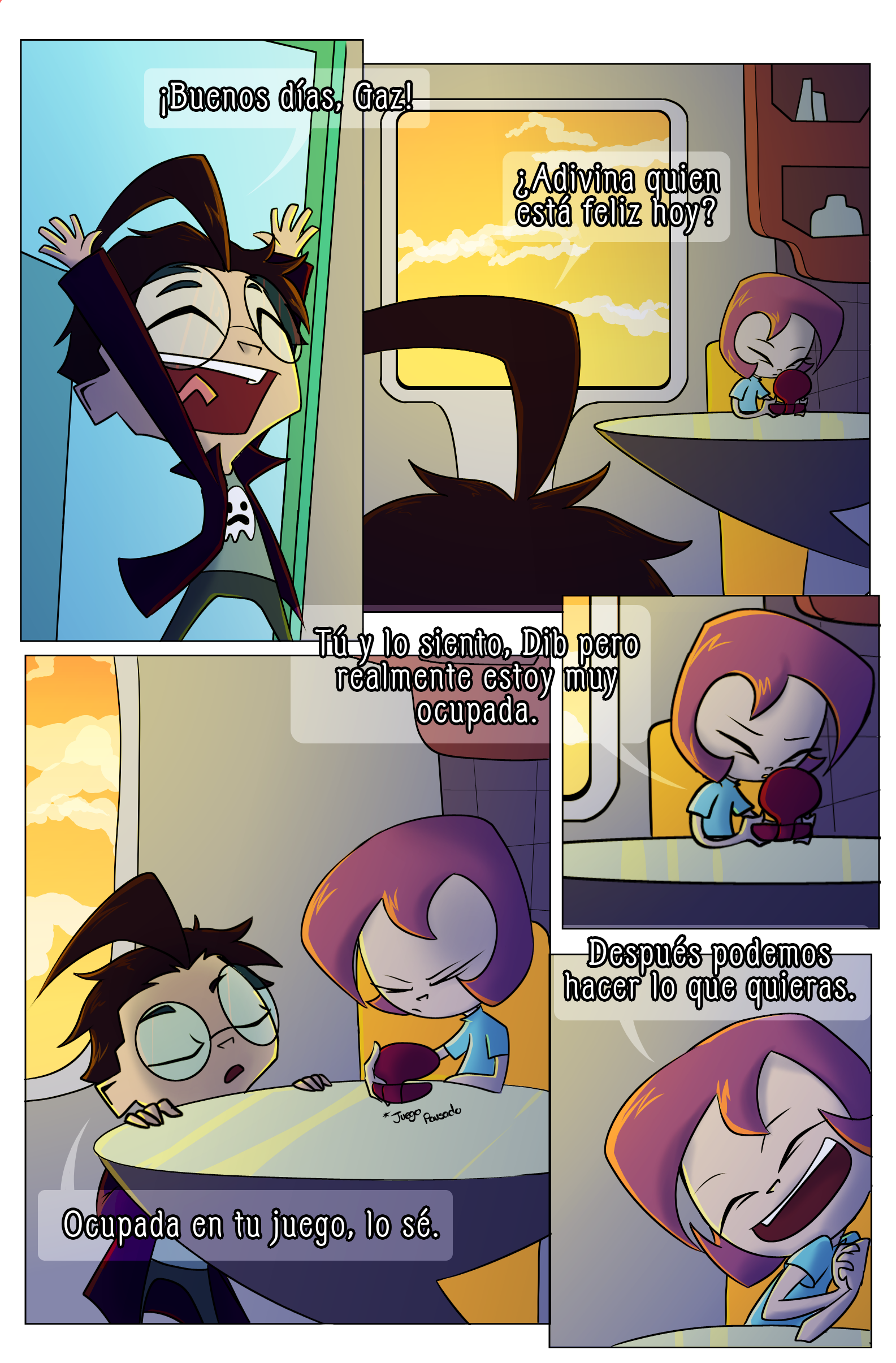 Morning Route - Capitulo 1 - Invasor Zim - Zim Rebellion AU - Rebellion AU