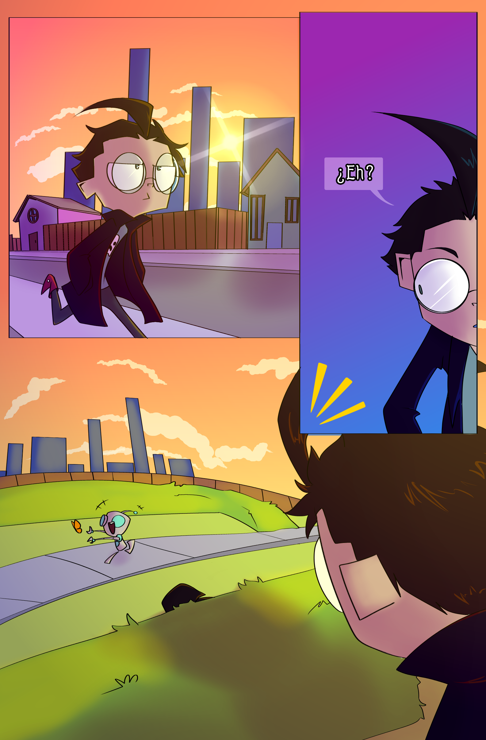 Morning Route - Capitulo 1 - Invasor Zim - Zim Rebellion AU - Rebellion AU