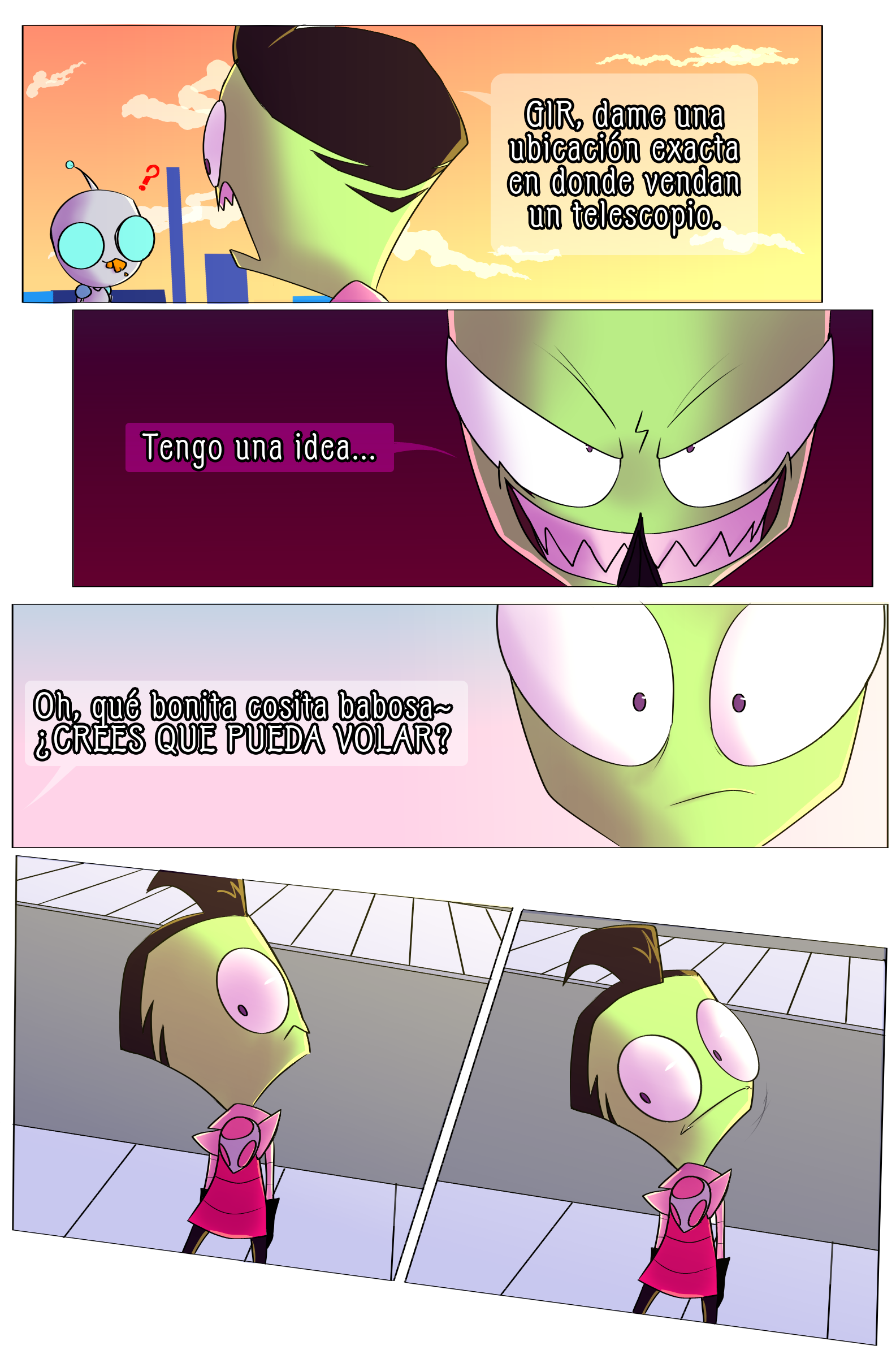 Morning Route - Capitulo 1 - Invasor Zim - Zim Rebellion AU - Rebellion AU